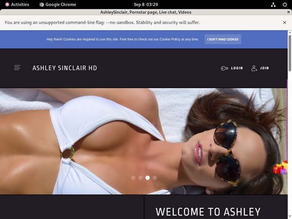 AshleySinclair Register Form