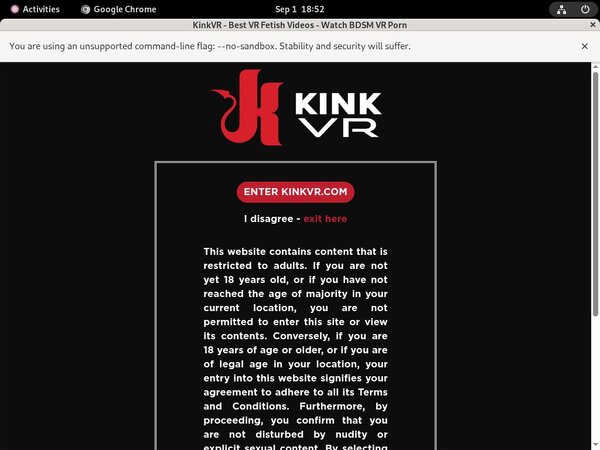 Become Kinkvr Member