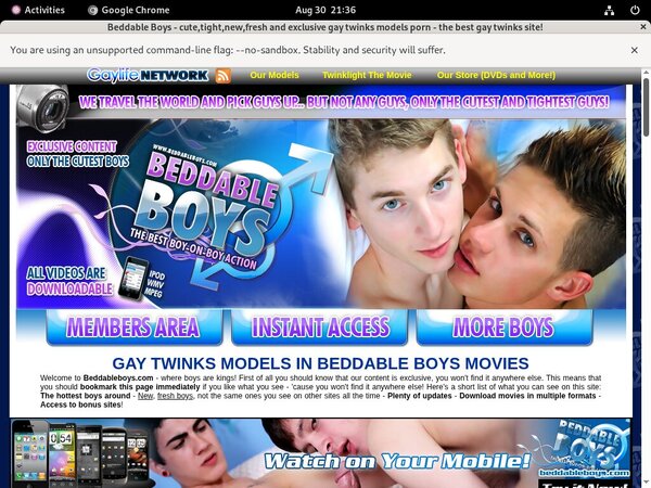 Beddableboys 2018