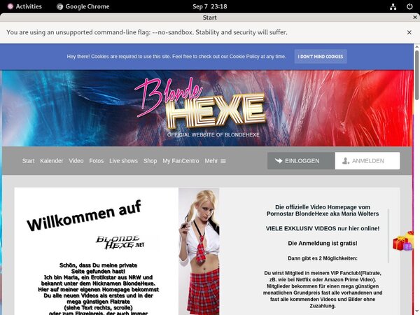 BlondeHexe Vendo