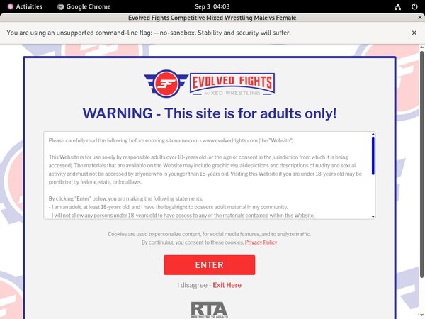 Evolvedfights Checkout