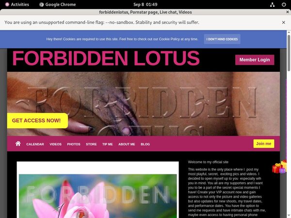 Forbiddenlotus.com Descuento