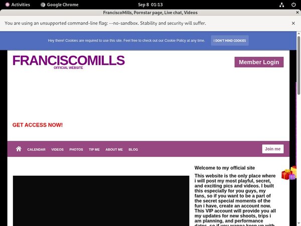 Franciscomills Gay Sex