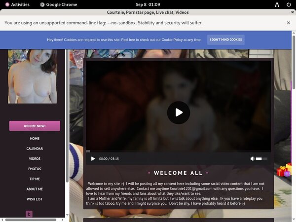 Free Courtnie Login Accounts