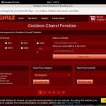 Free Goddess Chanel Femdom Account New