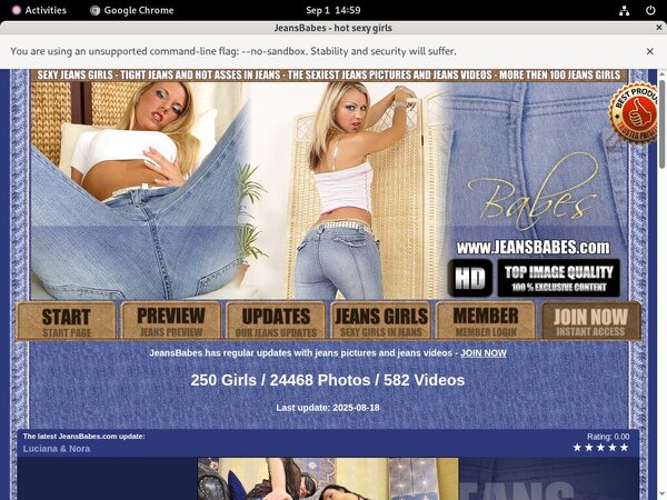 Free Jeans Babes Accounts Premium