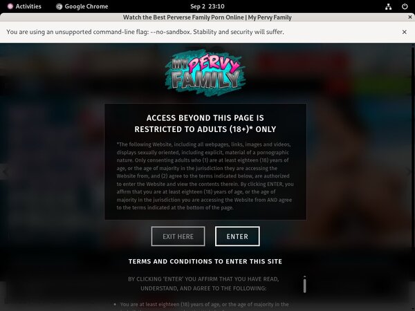 Free Mypervyfamily.com Account Passwords