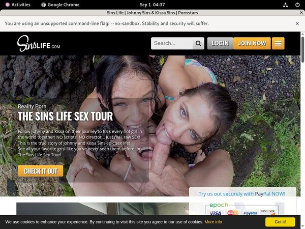 Free Sins Life Subscription