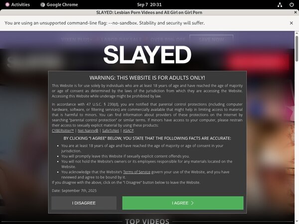 Free Trial Porn Slayed