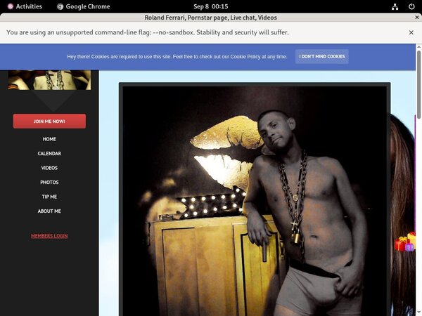 Free Working Rolandferrari.modelcentro.com Account