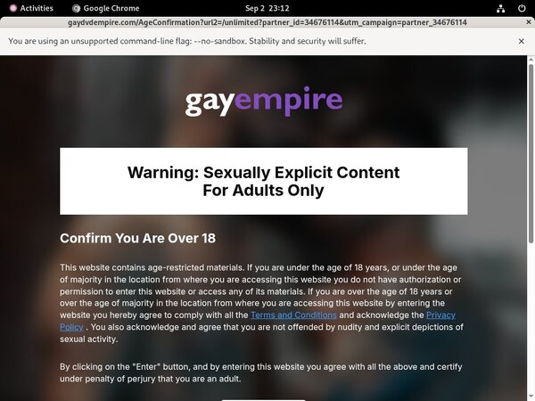 Gay Empire Unlimited Centrobill