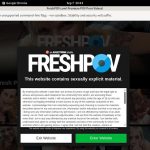 Get A Free Fresh POV Password