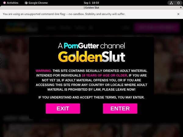 Golden Slut Image Post