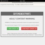 Guys In Sweatpants Photos