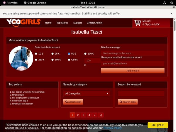 Isabella Tasci Episodes