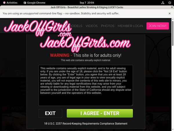 Jack Off Girls Join Page