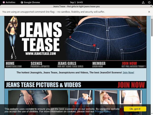 Jeans Tease Vendo Discount
