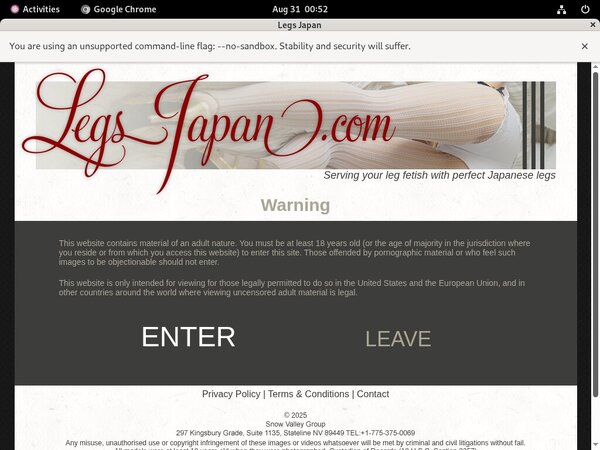 Legsjapan Latest Passwords