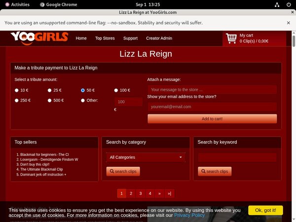 Lizz La Reign Free Premium Passwords