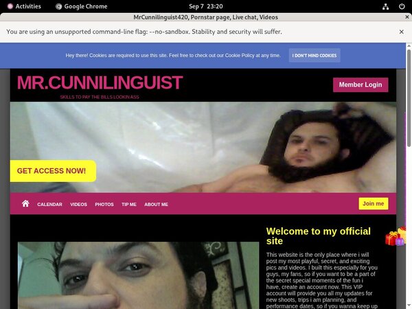 MrCunnilinguist420 Free Mobile