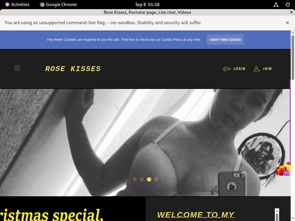 New Rose Kisses Password