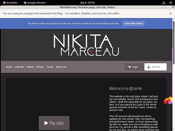 Nude NikitaMarceau
