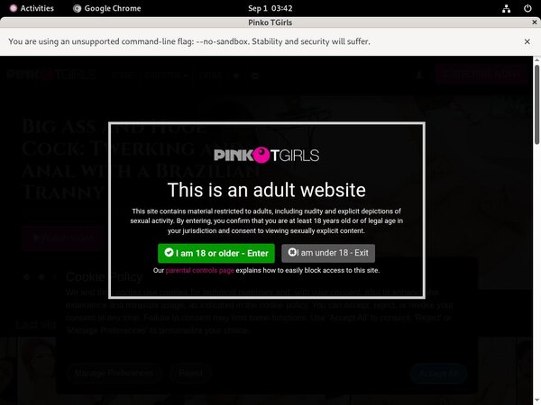 PinkO TGirls Free Trial Acc