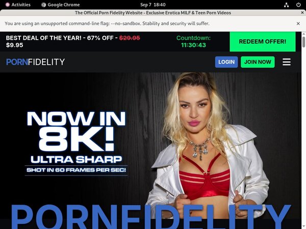 Porn Fidelity Member Discount