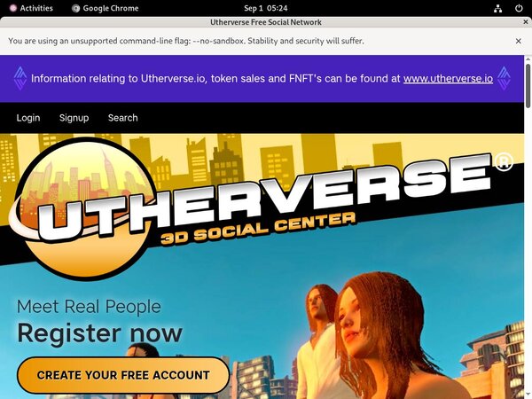 Premium Account Utherverse Free