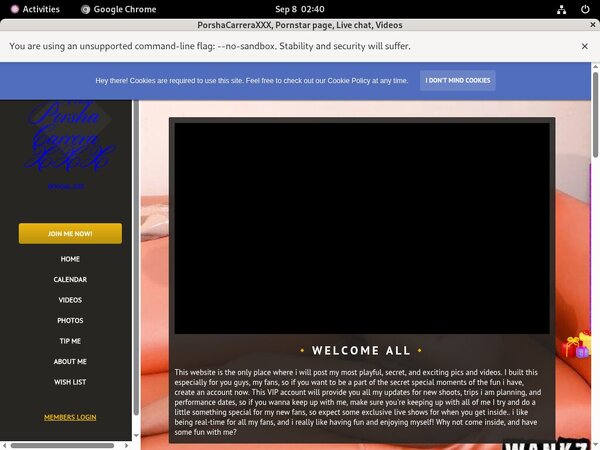 Premium PorshaCarreraXXX Password
