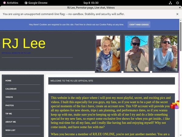 RJ Lee Member Sign Up