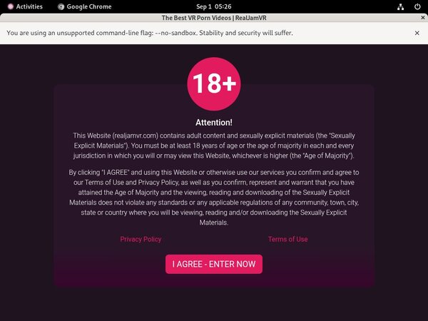 Realjamvr With Credit Card