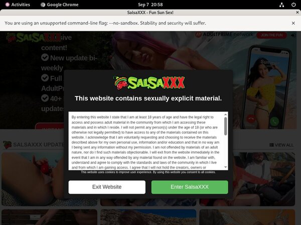 Salsaxxx.com Gratis Password