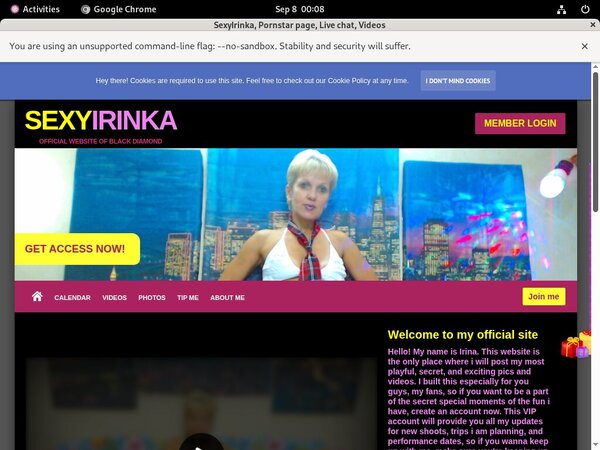 Sexyirinka.modelcentro.com Full Com
