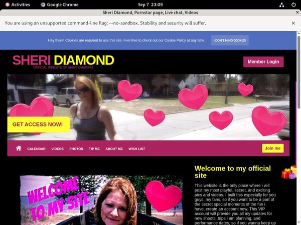 Sheri Diamond Porn Password