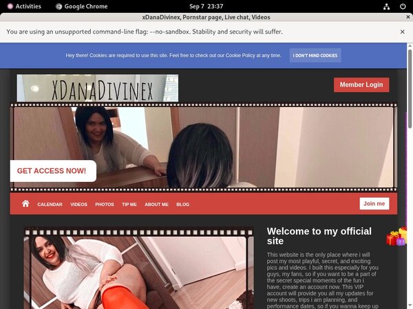 Special Xdanadivinex.modelcentro.com Trial
