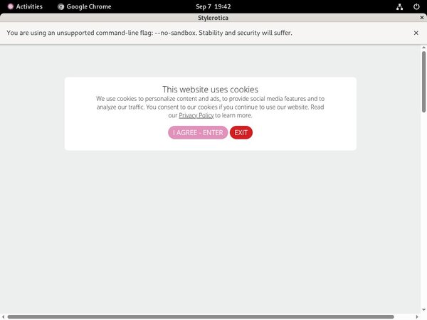 Stylerotica Valid Password