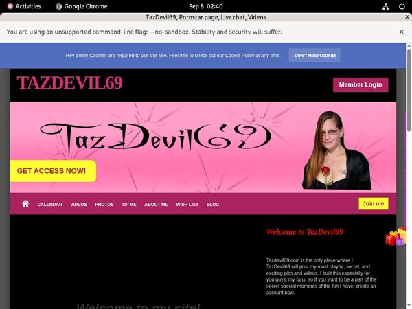 TazDevil69 Fotos