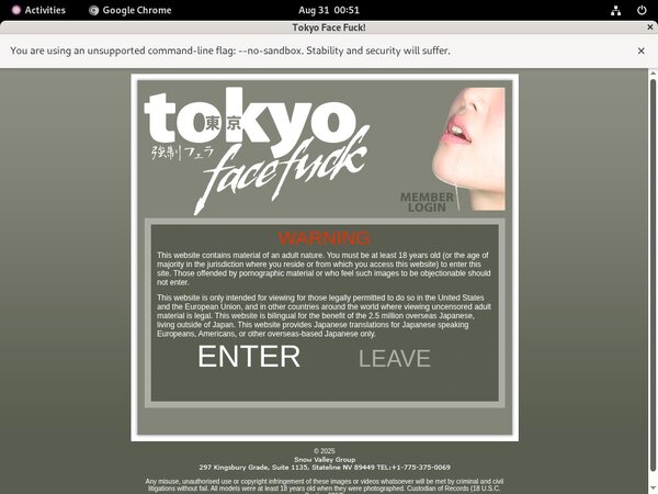 Tokyo Face Fuck Discount Url