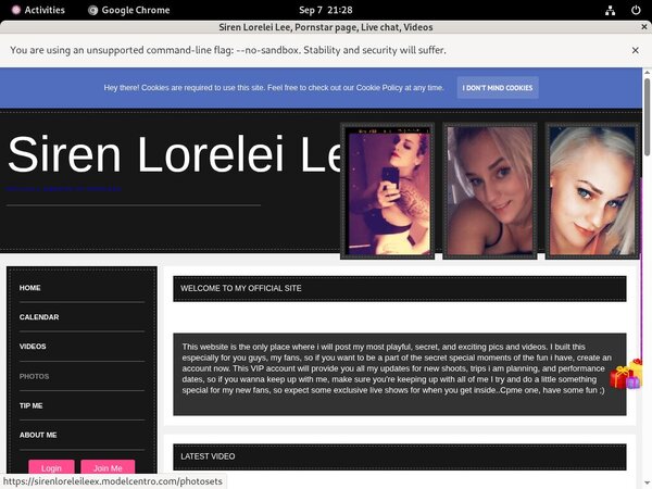 Valid Sirenloreleileex Passwords
