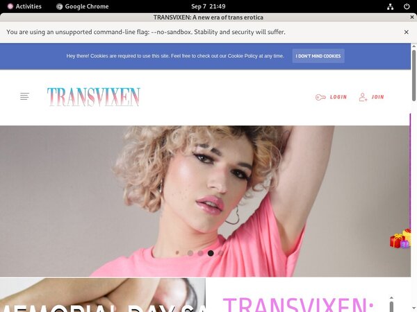 TransVixen Cuentas