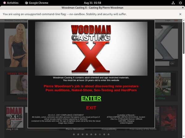 Woodman Casting X Vendo Discount