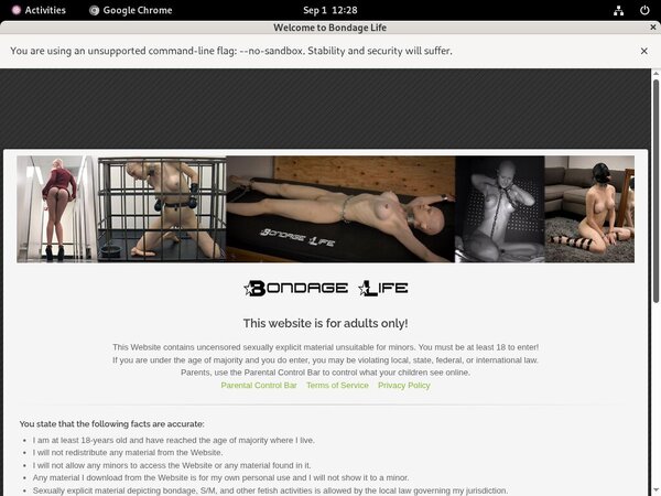 Bondage Life Paysite Passwords