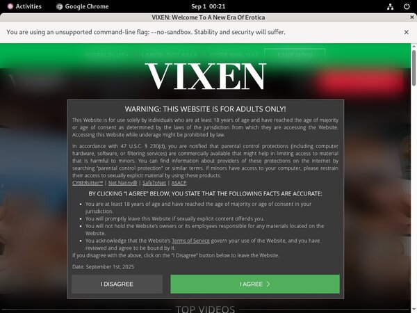 Trial Account Vixen
